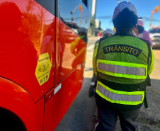 PCPR participa de blitz educativa em alusão ao Maio Amarelo na Capital