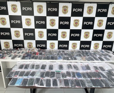 PCPR reúne vítimas para evento de devolução de celulares recuperados em Cascavel