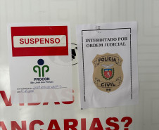 PCPR fecha empresa de negociação de dívidas por crime contra o consumidor e estelionato
