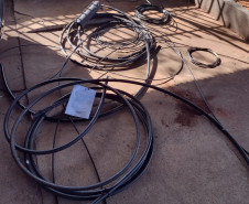 PCPR prende suspeitos de furto de cabos telefônicos e de internet em Maringá
