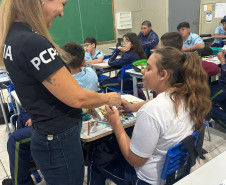 PCPR realiza palestra de combate ao bullying no âmbito escolar em Rolândia