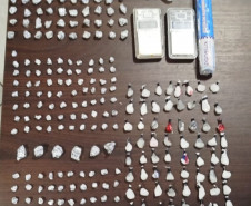 PCPR prende em flagrante pessoa por tráfico de drogas e associação ao tráfico em Umuarama