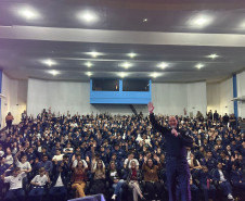 PCPR realiza palestra de conscientização sobre o combate ao abuso e à exploração sexual de crianças e adolescentes em Mamborê