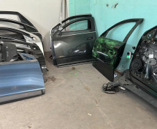 PCPR apreende dezenas de peças veiculares durante ação em Curitiba 