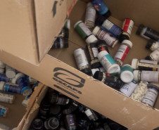 PCPR apreende cerca de quatro mil suplementos nutricionais falsificados e prende homem em Bocaiuva do Sul