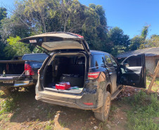 PCPR localiza e recupera veículos que haviam sido roubados em Castro 