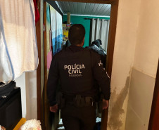 PCPR cumpre mandado contra investigado por danos a ônibus do transporte coletivo por 51 vezes