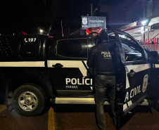 PCPR cumpre mandado contra investigado por danos a ônibus do transporte coletivo por 51 vezes