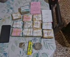 PCPR apreende R$ 102 mil em espécie em Rolândia