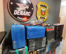 PCPR prende homem em flagrante e apreende mais de uma tonelada de maconha em Foz do Iguaçu 