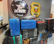 PCPR prende homem em flagrante e apreende mais de uma tonelada de maconha em Foz do Iguaçu 