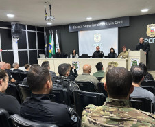 PCPR inicia primeira edição do Curso de Operações Policiais com Cães