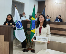 PCPR realiza solenidade de transmissão de titularidade em delegacia de Iretama 