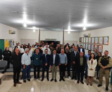 PCPR realiza solenidade de transmissão de titularidade em delegacia de Iretama 