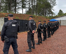 PCPR forma 15 operadores no IX Curso de Operações Táticas Especiais