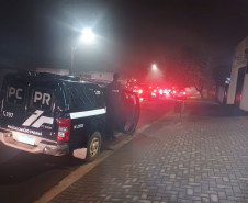 PCPR e PMPR prendem sete pessoas em operação contra o tráfico em Coronel Vivida 
