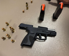 PCPR prende homem em flagrante por posse ilegal de arma de fogo em Arapongas