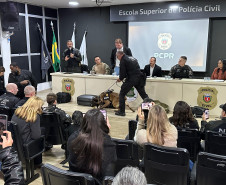 PCPR forma sete condutores em Curso de Operações Policiais com Cães
