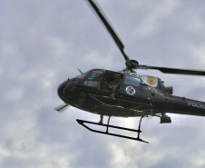  PCPR celebra 9 anos do Grupamento de Operações Aéreas com 3.800 missões