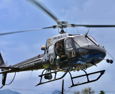  PCPR celebra 9 anos do Grupamento de Operações Aéreas com 3.800 missões