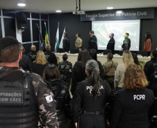 PCPR forma sete condutores em Curso de Operações Policiais com Cães