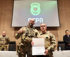 PCPR forma 15 operadores no IX Curso de Operações Táticas Especiais