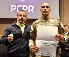 PCPR forma 15 operadores no IX Curso de Operações Táticas Especiais