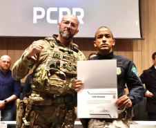 PCPR forma 15 operadores no IX Curso de Operações Táticas Especiais