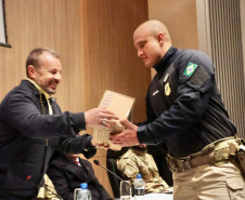 PCPR forma 15 operadores no IX Curso de Operações Táticas Especiais