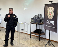 PCPR homenageia 117 servidores com Medalhas de Serviço Policial em Londrina 