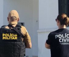 PCPR e PMPR prendem um homem por homicídio e cumprem mandado de busca em Guarapuava