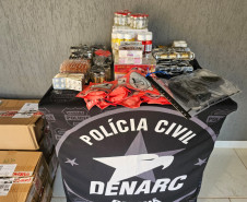 PCPR prende homem em flagrante por posse ilegal de arma e apreende drogas enviadas por comércio eletrônico em Foz do Iguaçu
