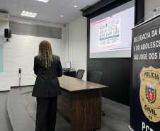 PCPR realiza palestra em alusão ao Agosto Lilás em empresa de Curitiba