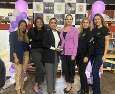 PCPR realiza palestra sobre Agosto Lilás em Rolândia