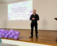 PCPR realiza conversa para conscientizar sobre o enfrentamento à violência contra a mulher em Fênix 