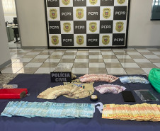 PCPR prende oito pessoas durante ação contra o tráfico de drogas em Apucarana