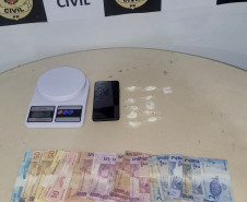 PCPR prende casal por tráfico de drogas em Paranavaí