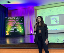 PCPR participa de palestra sobre Agosto Lilás em Barbosa Ferraz