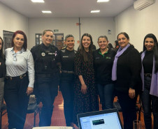 PCPR promove ação de conscientização pelo Agosto Lilás em Arapongas