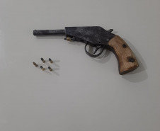 PCPR prende homem em flagrante por posse irregular de arma de fogo em Bituruna