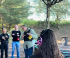 PCPR realiza treinamento de tiro em Mamborê