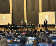 Posse dos novos policiais civis