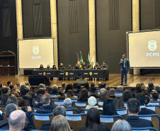 Posse dos novos policiais civis