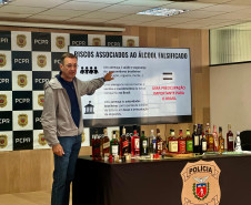 PCPR realiza treinamento em repressão ao mercado ilegal de bebidas alcoólicas em Curitiba