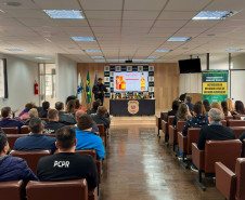 PCPR realiza treinamento em repressão ao mercado ilegal de bebidas alcoólicas em Curitiba