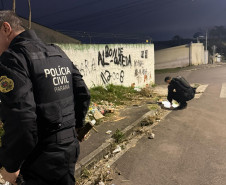 PCPR prende dois homens em flagrante por tráfico de drogas em Piraquara 