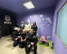 PCPR inaugura Sala Lilás em delegacia de Ortigueira 