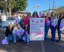 PCPR intensifica ações no Agosto Lilás a campanha de combate à violência contra a mulher em Andirá 