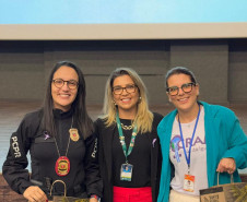 PCPR realiza palestras preventivas sobre violência contra a mulher em alusão ao Agosto Lilás em Foz do Iguaçu