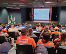 PCPR realiza palestra sobre combate à violência contra a mulher em Araucária